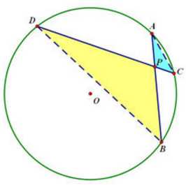 圆上的定理 —— 圆周角定理与相交弦定理 (https://mushiming.com/)  第1张