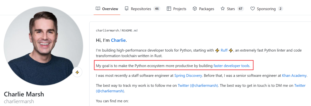 性能最快的代码分析工具，Ruff 正在席卷 Python 圈！ (https://mushiming.com/)  第3张