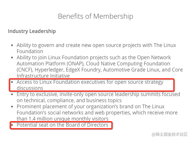 Linux Foundation Corporate Membership