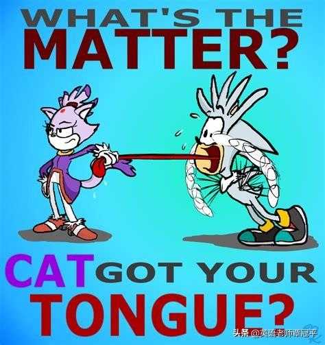 读懂英语：Cat got your tongue?