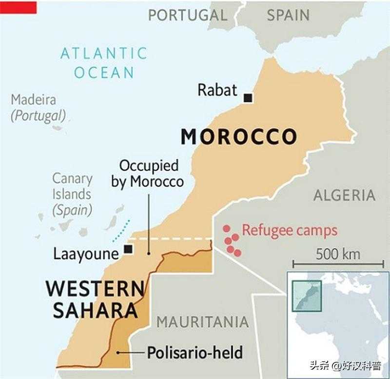 摩洛哥国土面积、地理环境、气候、人口和经济数据