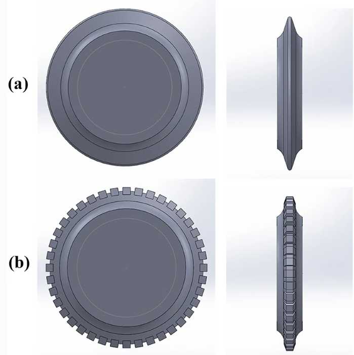 模型校准中，圆盘与楔齿滚刀在离散元破岩机理的关键参数有哪些？