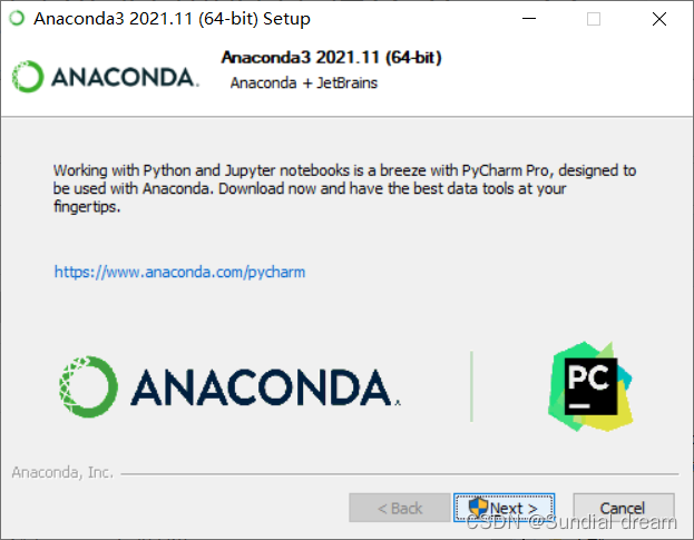 Anaconda+pycharm安装及环境配置
