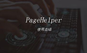 PageHelper