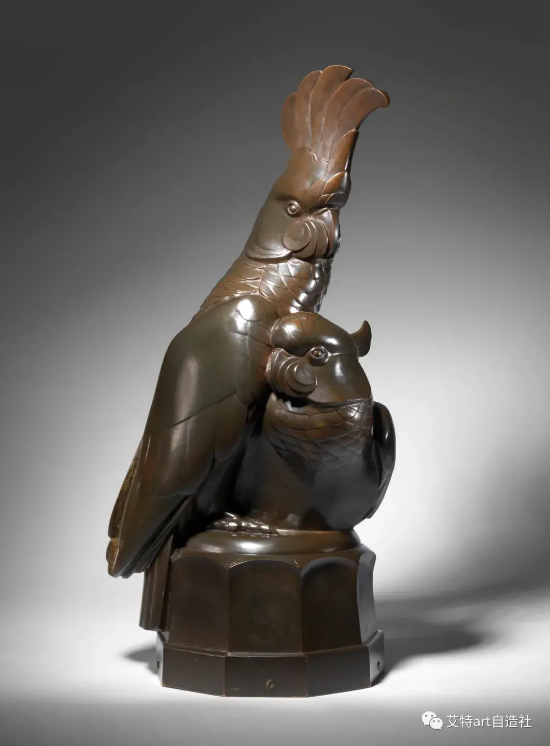 威廉·克里格与鸟结缘的雕塑情怀