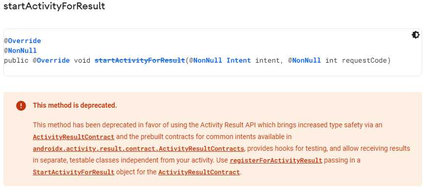Activity Result API详解，是时候放弃startActivityForResult了