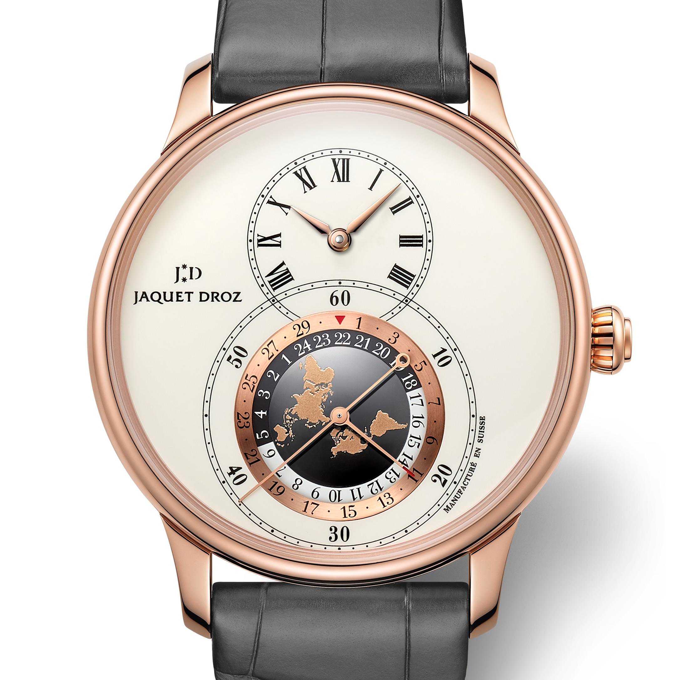 八款格林威治标准时间和双重时间手表