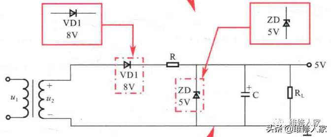 电工电路图中二极管、三极管的符号标识