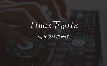 linux下golang开发环境搭建"