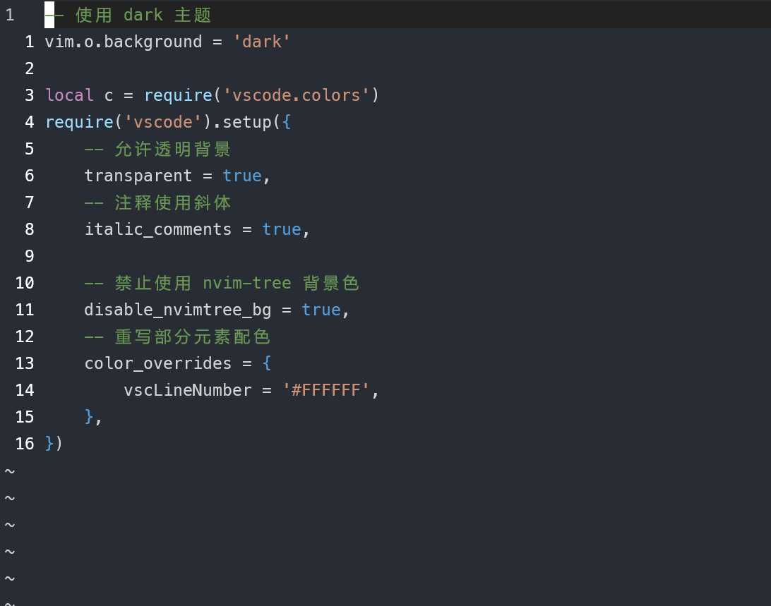 从零开始配置 vim(12)——主题配置
