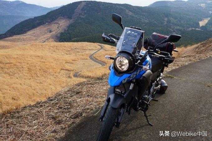 超适合在山间奔驰的铃木V Strom 250摩托车
