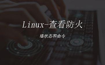 Linux-查看防火墙状态和命令"