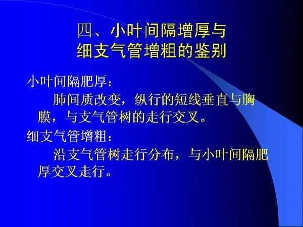 肺内基本病变的MSCT观察与分析