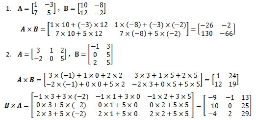 线性代数笔记1——矩阵的基本运算