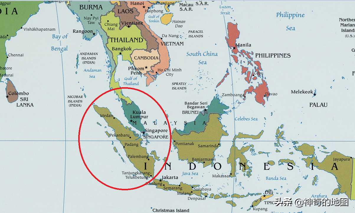 地图上的那些岛屿（18）苏门答腊岛(Sumatra Island)