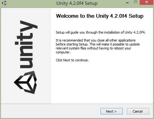 Unity3D IDE安装执行过程
