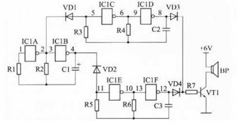 CD4069六反相器与非门电路的原理与应用