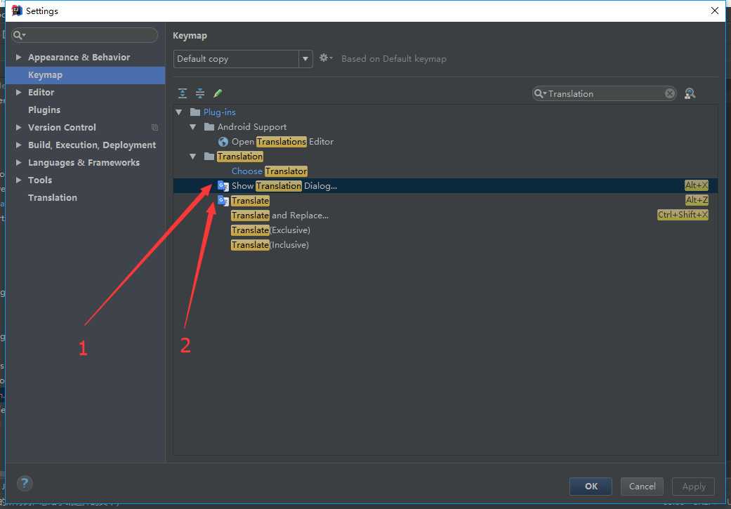 IDEA(Jetbrains系列,pycharm,goland...)翻译插件推荐Translation 安装和使用以及快捷键绑定...「终于解决」