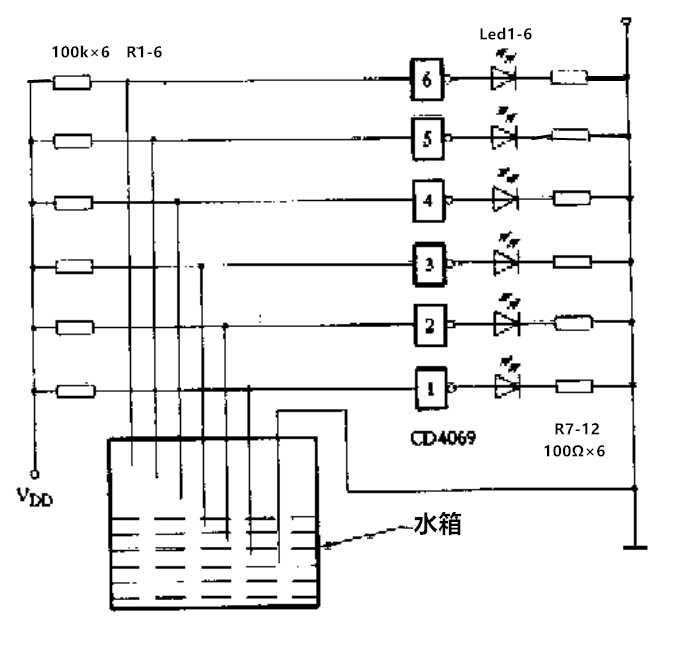 CD4069六反相器与非门电路的原理与应用