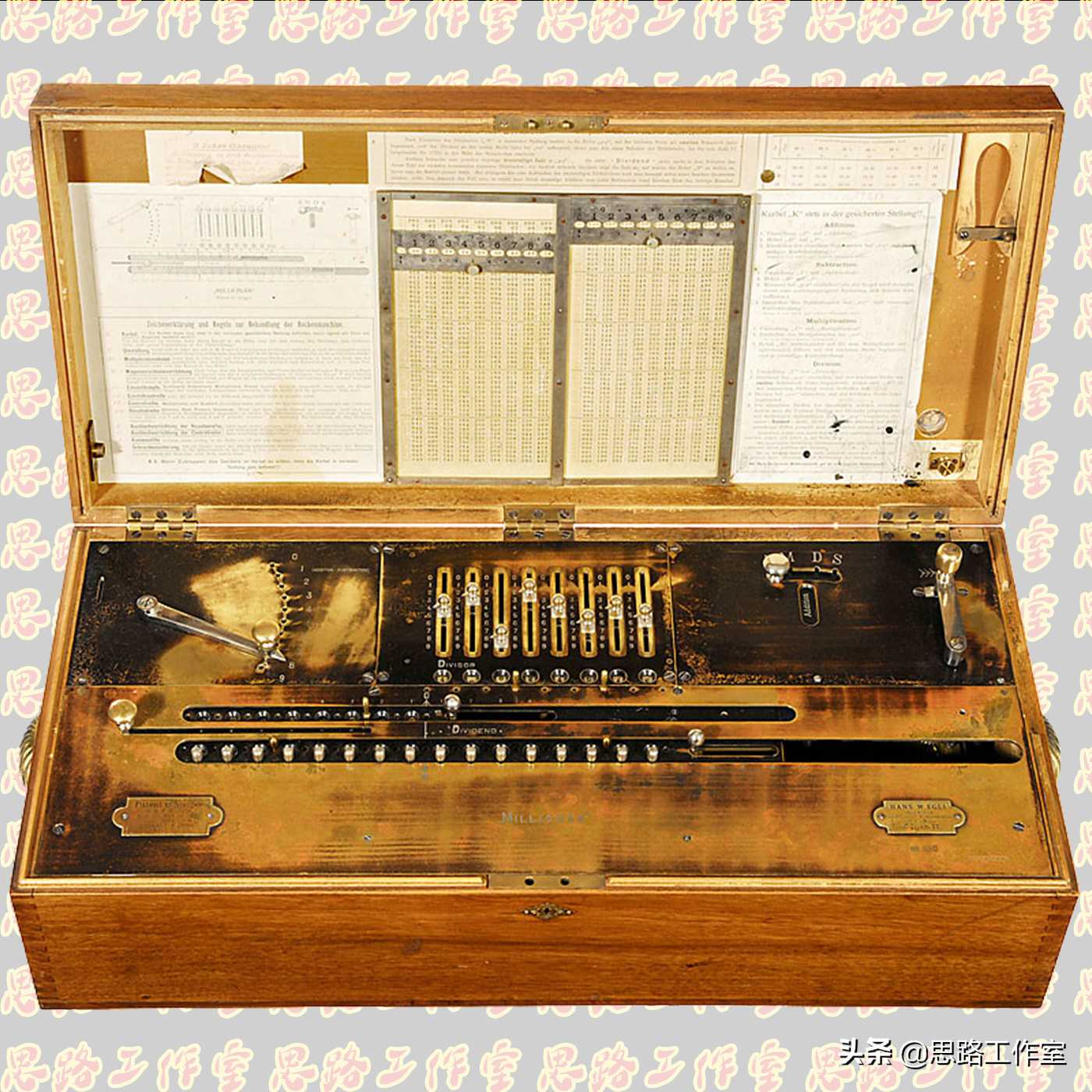 一个时代的科技产物，有趣的古老计算器