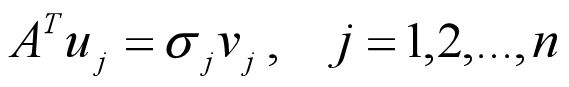 奇异值分解 (Singular Value Decomposition，SVD)