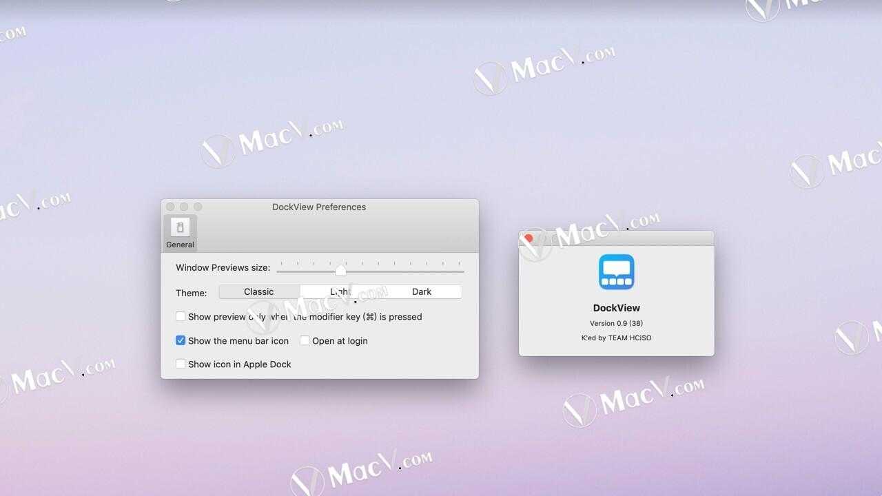 一个实用程序，可在macOS Dock中添加所选应用程序窗口的预览