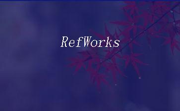 RefWorks"